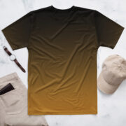 Crown Faded Tee (Gold & Black) - Image 5