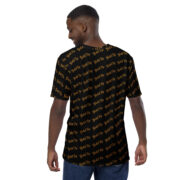 Gold Tip Diagonal Tee (Black) - Image 2