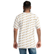 Gold Tip Diagonal Tee (White) - Image 7