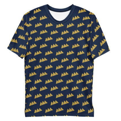 Diagonal Crowns (Navy)