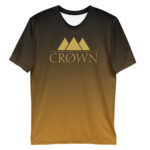 Crown Faded Tee (Gold & Black)