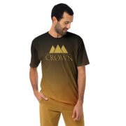 Crown Faded Tee (Gold & Black) - Image 4