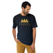 Crown Faded Tee (Navy & Black) - Image 4