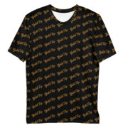 Gold Tip Diagonal Tee (Black)