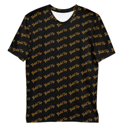 Gold Tip Diagonal Tee (Black)