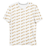 Gold Tip Diagonal Tee (White)