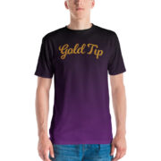 Gold Tip Faded Tee (Purple/Black) - Image 4