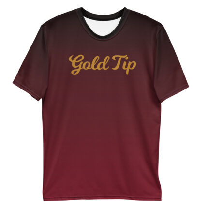 Gold Tip Faded Tee (Maroon/Black)
