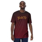 Gold Tip Faded Tee (Maroon/Black) - Image 8
