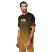 Crown Faded Tee (Gold & Black) - Image 2