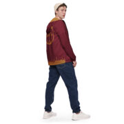 Gold Tip Drip Windbreaker (Maroon) - Image 10