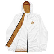 Gold Tip “GT” Windbreaker (White)