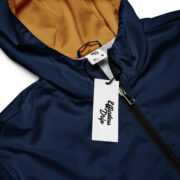 Gold Tip Circle Drip Windbreaker (Navy) - Image 6