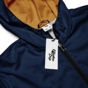Gold Tip Windbreaker (Stroke Circle Design Gold) (Navy) - Image 3