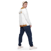 Gold Tip Circle Drip Windbreaker (White) - Image 14