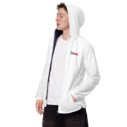 Pressure "AATP" Mens Windbreaker (White) - Image 10