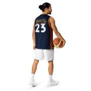 Gold Tip Est. 23 Basketball Jersey (Navy) - Image 7