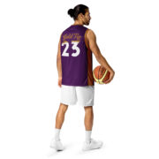 Gold Tip Est. 23 Basketball Jersey (Royal Purple) - Image 6