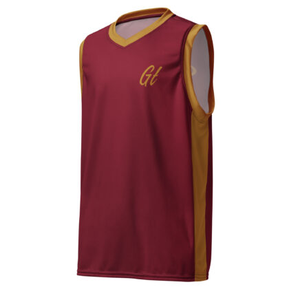 Gold Tip Est. 23 Basketball Jersey (Maroon)