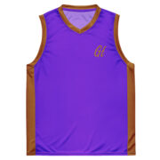 Gold Tip Est. 23 Basketball Jersey (Purple)