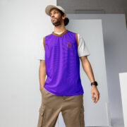 Gold Tip Est. 23 Basketball Jersey (Purple) - Image 6