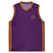 Gold Tip Est. 23 Basketball Jersey (Royal Purple) - Image 5
