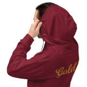 Gold Tip AOP Hoodie (Maroon) - Image 5