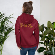 Gold Tip AOP Hoodie (Maroon) - Image 2