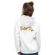 Gold Tip AOP Hoodie (White) - Image 2