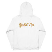 Gold Tip AOP Hoodie (White) - Image 11