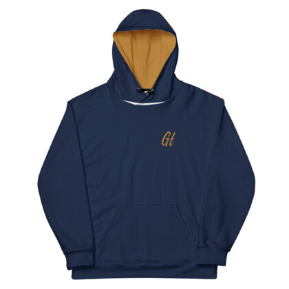 Gold Tip AOP Hoodie (Navy)
