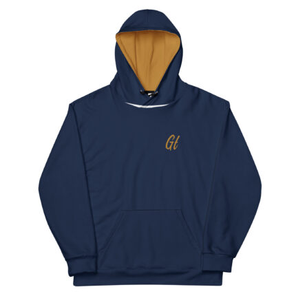 Gold Tip AOP Hoodie (Navy)