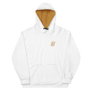 Gold Tip AOP Hoodie (White)