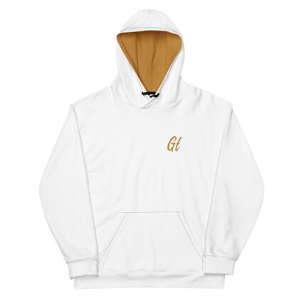 Gold Tip AOP Hoodie (White)