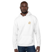 Gold Tip AOP Hoodie (White) - Image 8