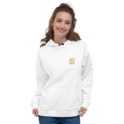 Gold Tip AOP Hoodie (White) - Image 10