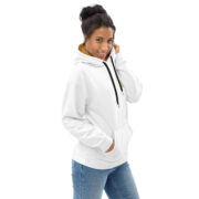 Gold Tip AOP Hoodie (White) - Image 3