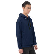 Gold Tip Circle Drip AOP Hoodie (Navy) - Image 6
