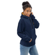 Gold Tip Circle Drip AOP Hoodie (Navy) - Image 7