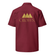 Crown Button Up (Maroon) - Image 9