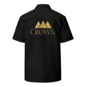 Crown Button Up (Black) - Image 9