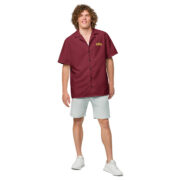 Crown Button Up (Maroon) - Image 6