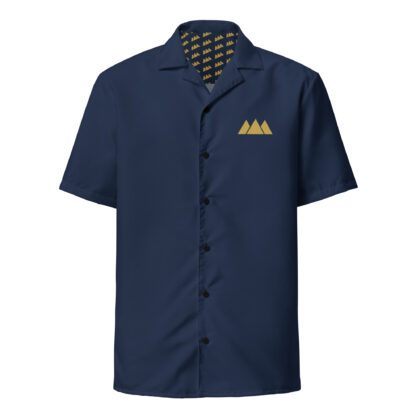 Crown Button Up (Navy)