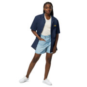 Crown Button Up (Navy) - Image 5