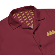 Crown Button Up (Maroon) - Image 7