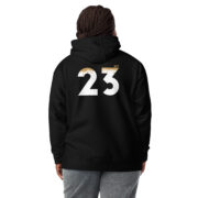 Gold Tip Est.23 Black Hoodie - Image 11