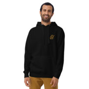 GT Est.23 Black Hoodie - Image 7
