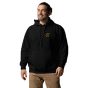 GT Est.23 Black Hoodie - Image 4