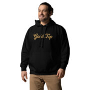 Gold Tip Est.23 Black Hoodie - Image 4
