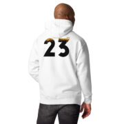 Gold Tip Est.23 White Hoodie - Image 6